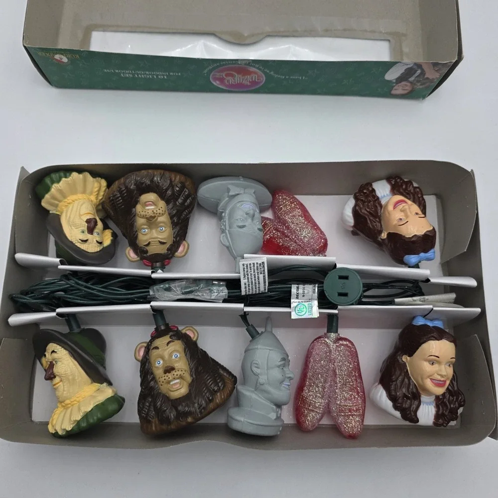 Wizard Of Oz 10 Light String Set Kurt S Adler Santa's‎ World
